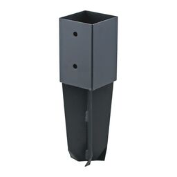 Wspornik słupka betonowany 9x9 cm Suki Plug-in antracyt