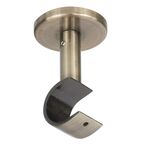 Wspornik do karnisza 28 mm sufitowy pojedynczy antyczne złoto dł. 68 mm INSPIRE