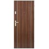 Drzwi zewnętrzne drewniane Iryd 02 orzech premium 80 Prawe Domidor
