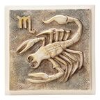 Dekor ZNAK ZODIAKU Skorpion 1 szt. MAXSTONE