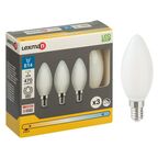 Zestaw żarówek LED E14 (230 V) 4,5 W 470 lm Ciepła biel LEXMAN