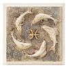 Dekor ZNAK ZODIAKU RYBY 22 x 22 cm MAXSTONE