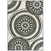 Dywan CIRCLE biały 160 x 230 cm wys. runa 9 mm MULTI-DECOR