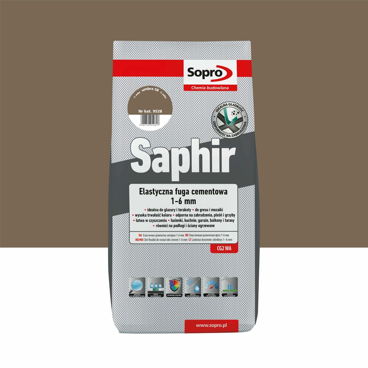 Fuga elastyczna Saphir Umbra 3 kg Sopro