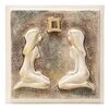 Dekor ZNAK ZODIAKU BLIŹNIĘTA 22 x 22 cm MAXSTONE