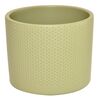 Osłonka ceramiczna 17.4 cm oliwkowa WALEC