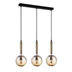 Lampa wisząca Ravena złoto-różowa E27 Italux