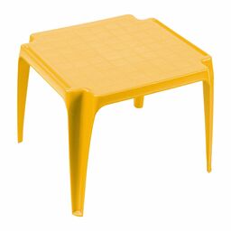 Stolik ogrodowy dla dzieci 56x44 cm żółty Vog