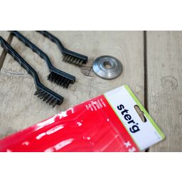 Zestaw mini szczotek drucianych 175 mm 3 szt. Ster'g