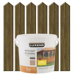Impregnat do drewna DEKORACYJNO-OCHRONNY 5 l Sosna naturalna LUXENS