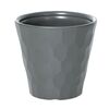 Doniczka plastikowa 39.1 cm szara ROCKA