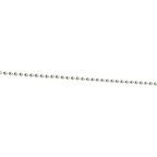 Łańcuch dekoracyjny kulkowy 2 mm x 1 mb 1 kg stalowy mosiądzowany Standers