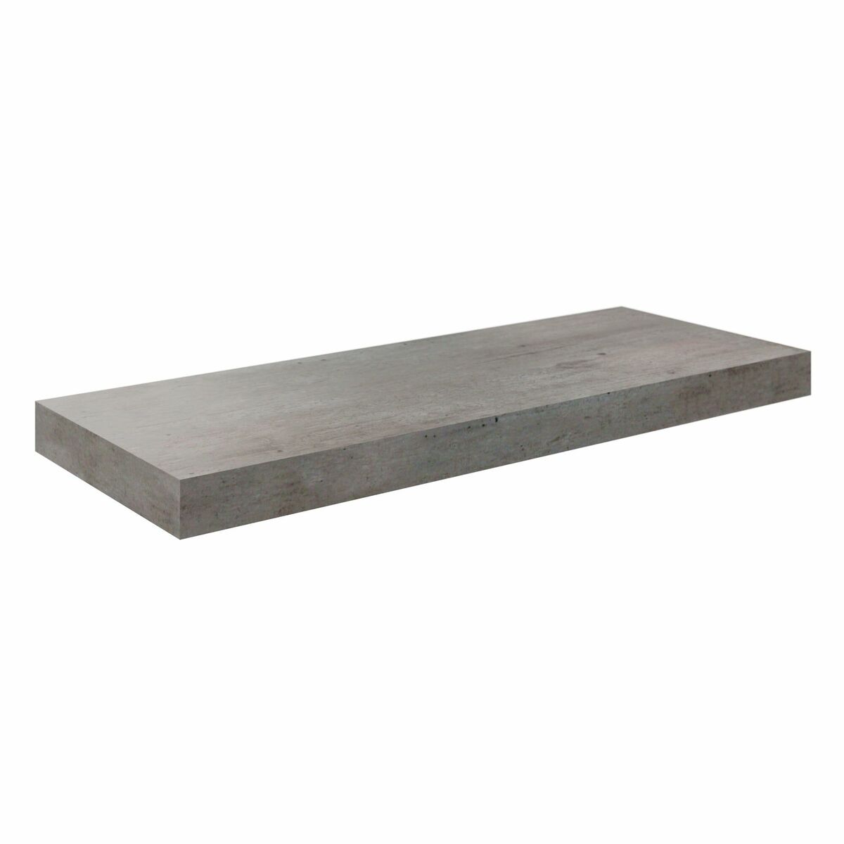 Półka ścienna samowisząca komorowa beton 3.8x60x23.5 cm Spaceo