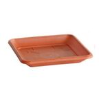 Podstawka plastikowa 22 x 22 cm brązowa PKWT22 PROSPERPLAST