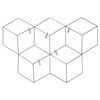 Kratka na zdjęcia QUBO 53.5 x 37 cm