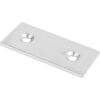 Łącznik płaski wąski 40X17X2MM stalowy ocynkowany
