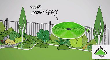 Węże zraszające i taśmy kroplujące