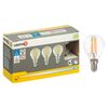 Żarówka LED E14 3 szt. (230 V) 4 W 470 lm Ciepła biel LEXMAN