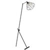 Lampa podłogowa KENZO czarna E27 ALFA