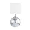 Lampa stołowa CARMEN srebrno-biała E14 + GU9 WOFI