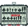 Zestaw frezów 15 szt. uchwyt 6 mm BOSCH