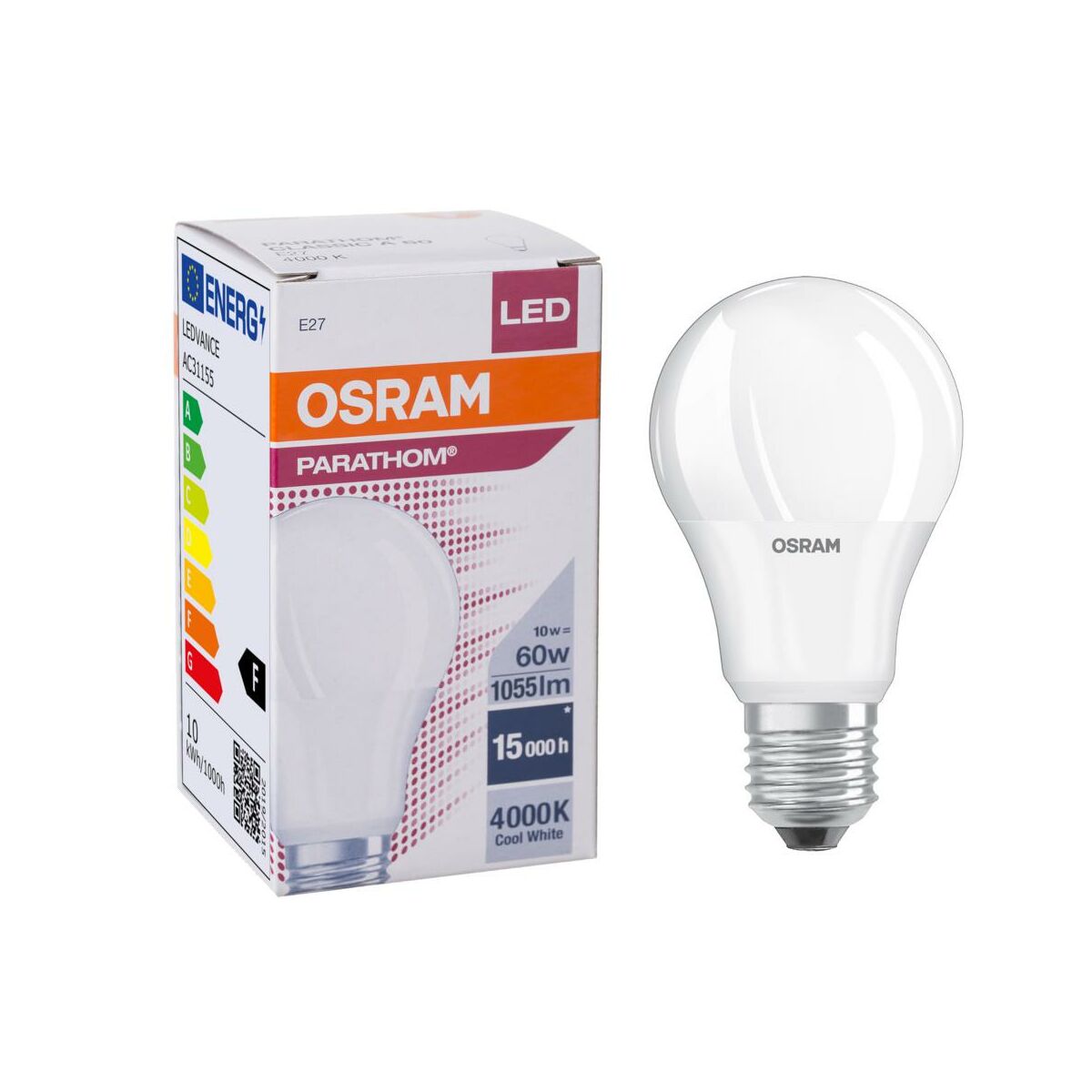 Żarówka LED E27 (230 V) 10.5 W 1055 lm Neutralny OSRAM
