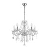 Żyrandol CRISTALLO transparentny E14 LIGHT PRESTIGE
