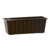 Skrzynka balkonowa 80 x 18 cm plastikowa brązowa AGRO IS800 R222