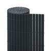 Osłona balkonowa PVC 3 m x 100 cm antracytowa NATERIAL