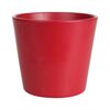 Osłonka na doniczkę 17 cm ceramiczna czerwona