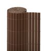 Osłona balkonowa PVC 5 m x 150 cm brązowa NATERIAL