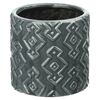 Osłonka ceramiczna 14 cm szara KAEMINGK