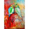 Kanwa Ptaki 50 x 70 cm