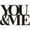 Naklejka YOU&ME