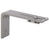 Wspornik ścienny do szyny sufitowej aluminiowej 12 cm srebrny MARDOM