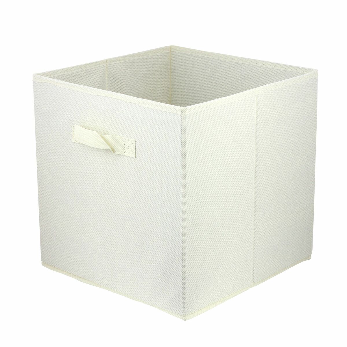 Pudełko tekstylne Kub 31 x 31 x 31 cm białe