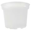 Doniczka plastikowa 17 cm bezbarwna