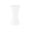 Wazon ceramiczny KLEPSYDRA wys. 23 cm biały