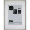 Ramka na zdjęcia MILO 30 x 40 cm srebrna MDF INSPIRE