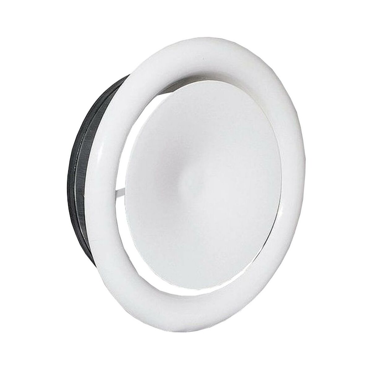 Anemostat Biały FI 100 mm Knap