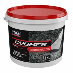 Masa szpachlowa polimerowo-bitumiczna Evomer 5 kg Tytan Professional