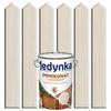 Impregnat do drewna Z WOSKIEM 5 l Szary JEDYNKA