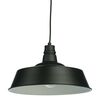 Lampa wisząca MITRILA czarna E27 INSPIRE