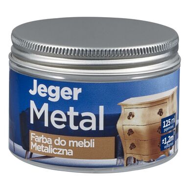 Farba do mebli METAL 125 ml Miedź Metaliczna JEGER