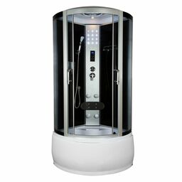 Kabina z hydromasażem 90 x 90 Kerra Silver Prime