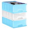 Zestaw 3 szuflad A5 FROZEN 12 L 25 x 18 x 25 cm OKT