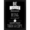 Obraz BE YOURSELF 24 x 32.7 cm