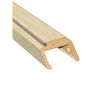 Belka górna ościeżnicy REGULOWANEJ 70 Orzech biały 140 - 160 mm VOSTER