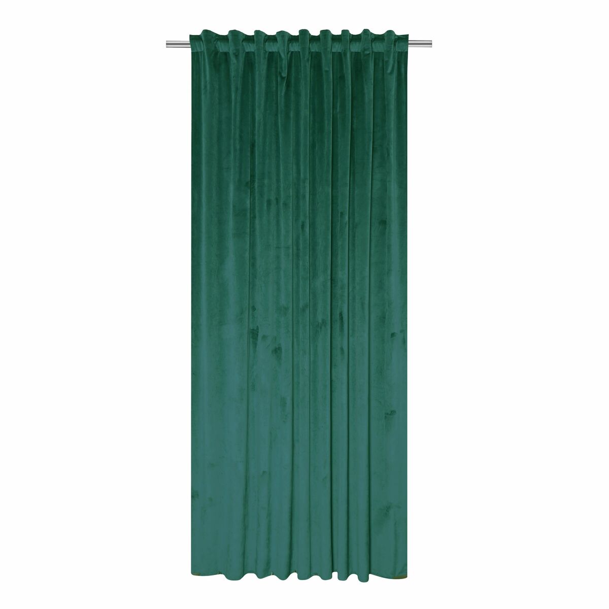 Zasłona welurowa Tony Exotic zielona 200 x 280 cm na taśmie Inspire