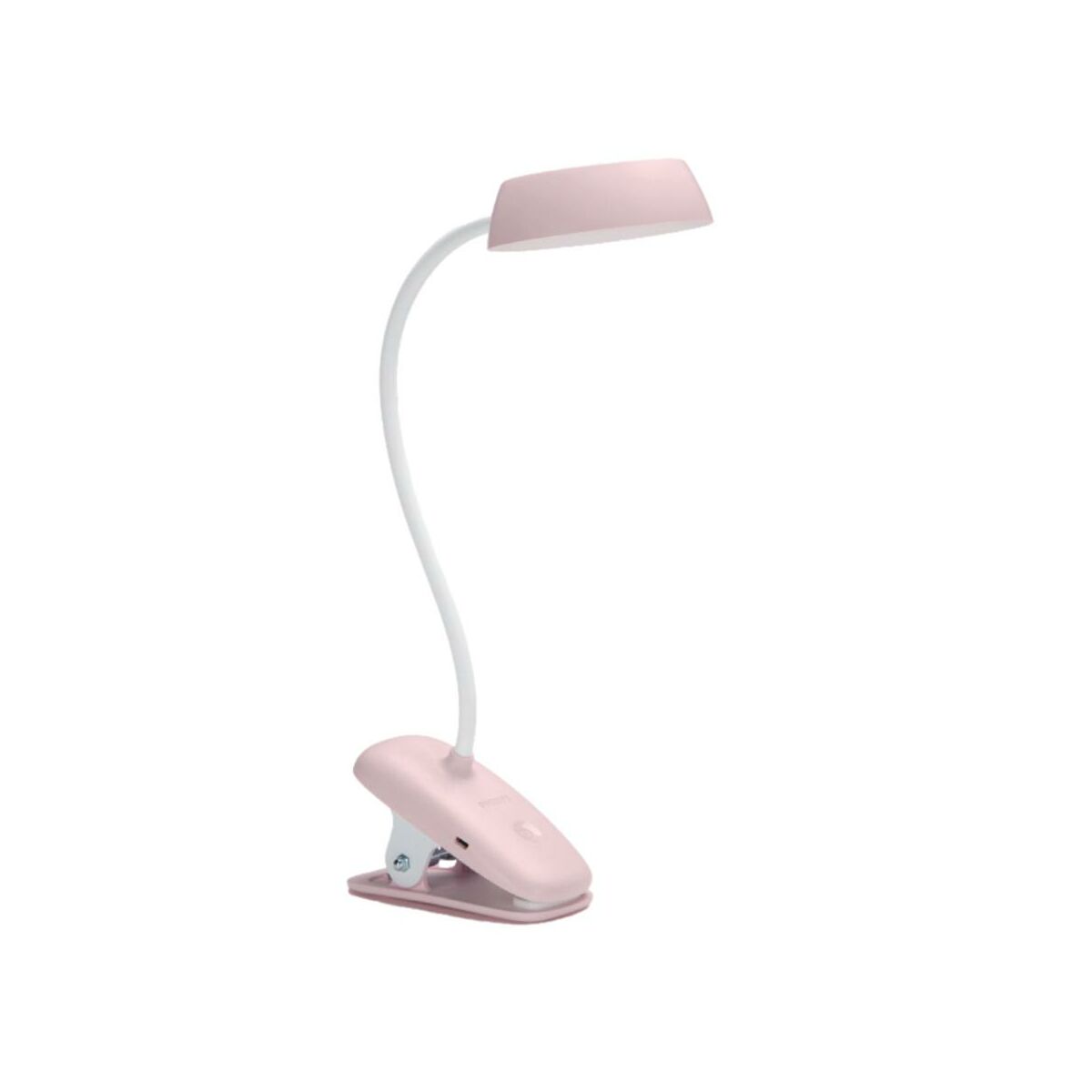 Lampka biurkowa Donutclip różowa LED Philips